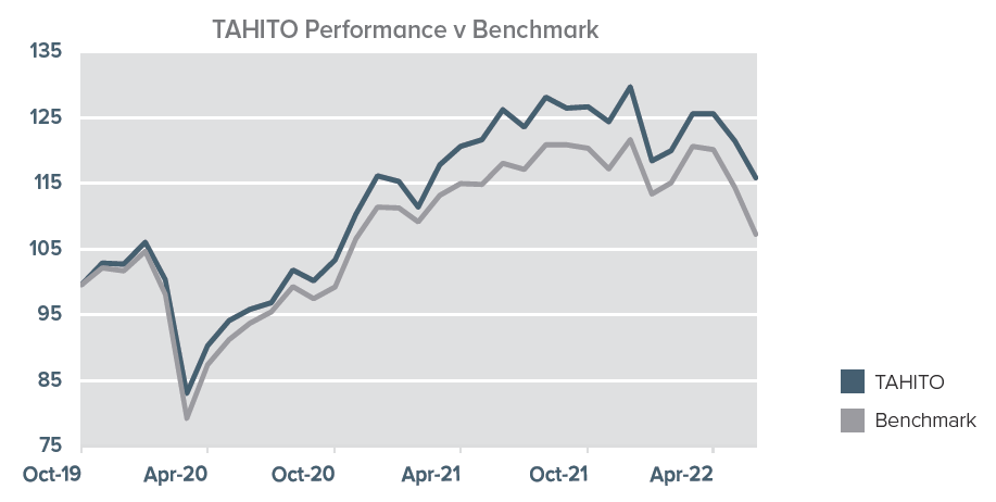 Performance v benchmark